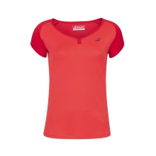 Babolat Tennis-Shirt Play Club Cap Sleeve rot Mädchen